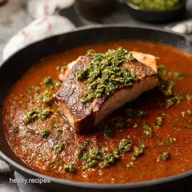 Mediterranean Steak Swordfish with Gremolata Easy Recipe Recipe Card