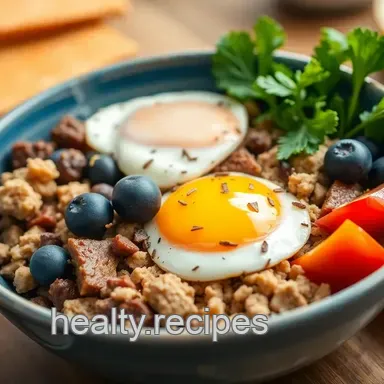 The " Full Monty" Protein Breakfast Power Bowl