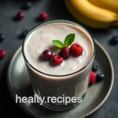My Best Protein Powder Shake Recipes! Morning Glory Power Shake Recipe Card