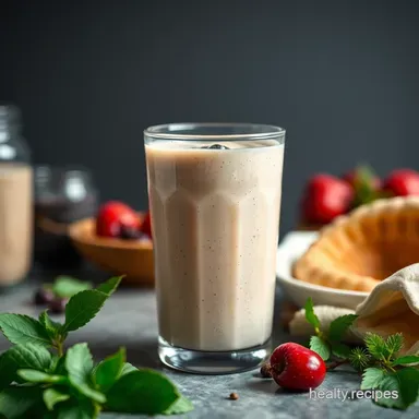 Quick Protein: How to Make a Protein Shake – My Easy Recipe! Recipe Card