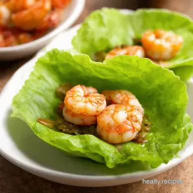 Zesty Shrimp Lettuce Wraps A 25Minute Weeknight Winner Recipe Card