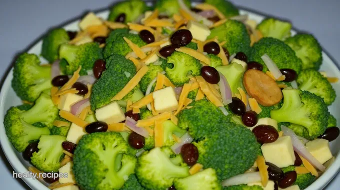 Amish Broccoli Salad with Sweet and Tangy Dressing