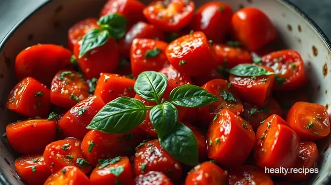Blistered Tomatoes With Garlic and Herbs: A Juicy Delight