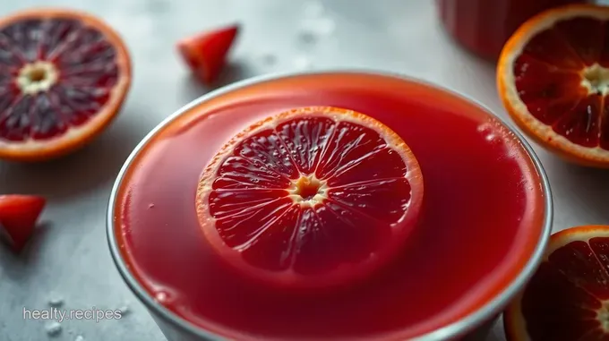 Bright & Zesty Blood Orange Juice