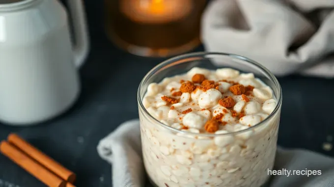 Cinnamon Roll Overnight Oats: A Cozy Breakfast Treat