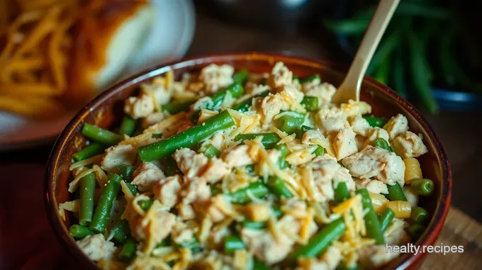 Classic Chicken Green Bean Casserole: A Creamy Comfort Classic