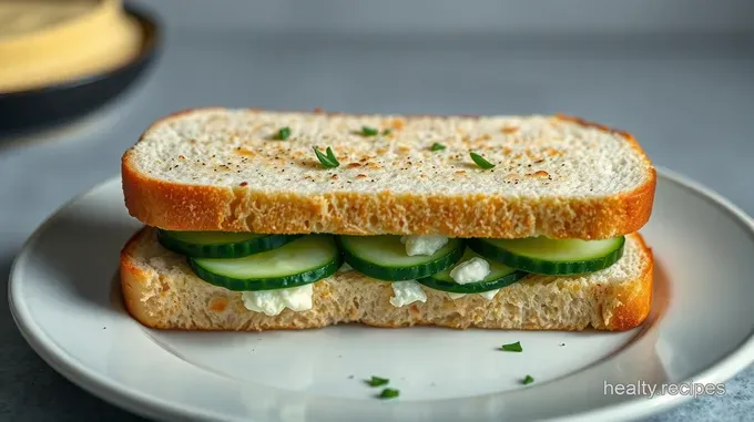 Classic English Cucumber Sandwiches: A Refreshing Delight