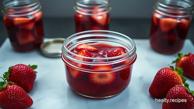 Classic Strawberry Preserves: Sweetness in a Jar