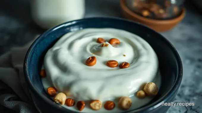 Creamy High Protein Vegan Yogurt