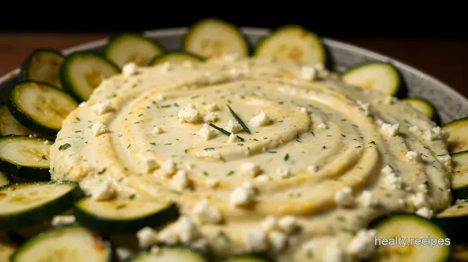 Deliciously Easy Feta Zucchini Dip