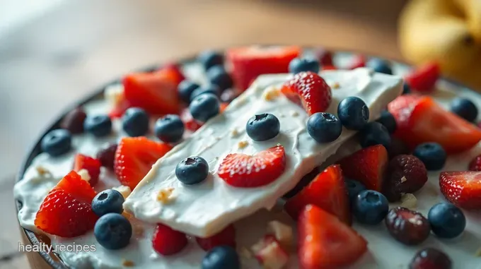 Fruity Yogurt Bark Delight