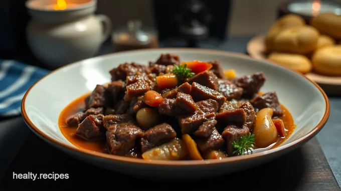 Healthy Braised Brisket with Root Vegetables