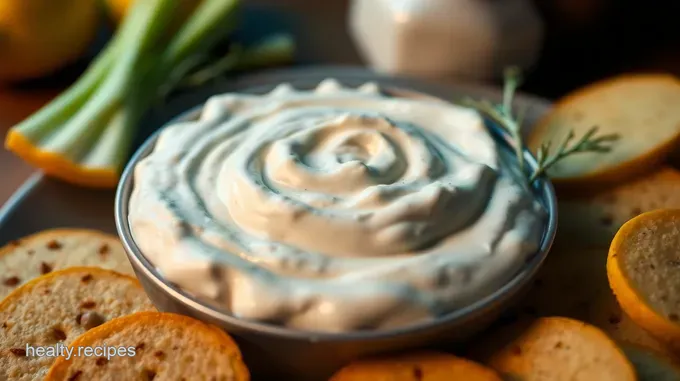 High Protein Ranch Greek Yogurt Dip