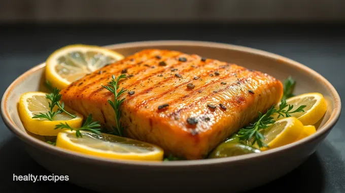 Lemon Herb Grilled Salmon: A Taste of the Coast