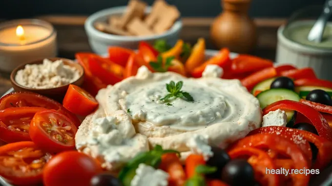No-Cook Mediterranean Meze Platter