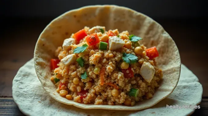 Protein-Packed Wrap Delight