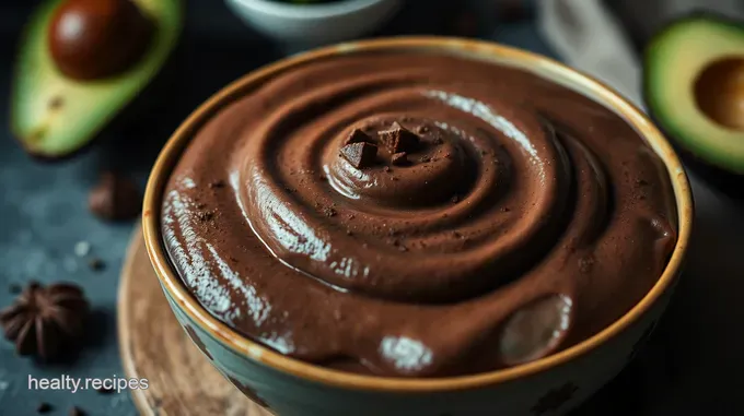 Raw Chocolate Avocado Mousse