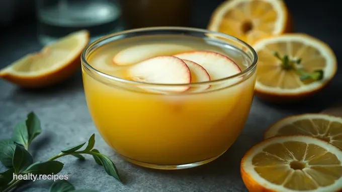 Revitalizing Apple Cider Detox Drink