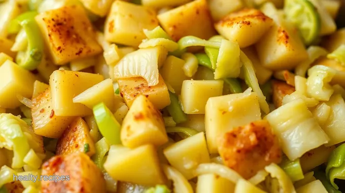 Savory Cabbage and Potato Casserole