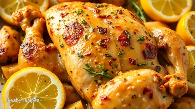 Small Chicken: The Ultimate Herb-Roasted Garlic Lemon Delight!