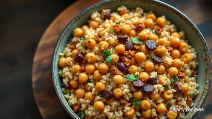 Spicy Chickpea and Quinoa Bowl