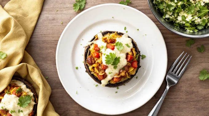 Stuffed Portobello Mushrooms Recipe