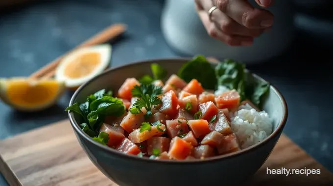 Tuna Poke Bowl – A Taste of the Pacific