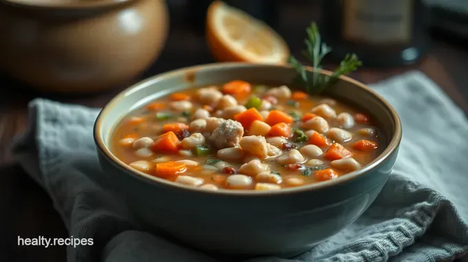 Wholesome Chicken Bean Soup: A Cozy Classic