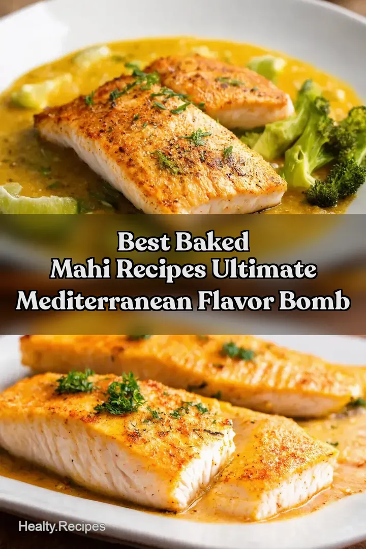 Best Baked Mahi Recipes Ultimate Mediterranean Flavor Bomb