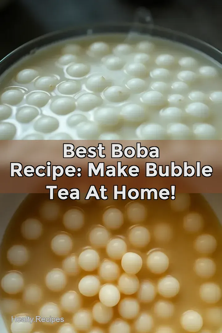 Best Boba Recipe: Make Bubble Tea at Home! : PIN FOR LATER Best Boba Recipe: Make Bubble Tea at Home!