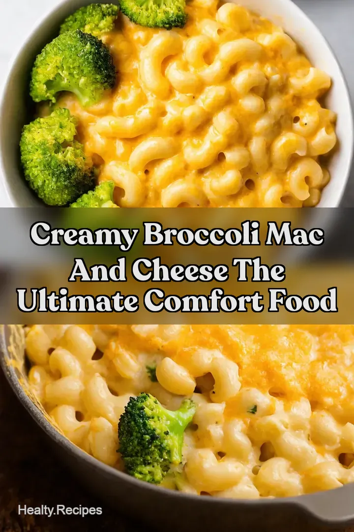 Creamy Broccoli Mac and Cheese The Ultimate Comfort Food
