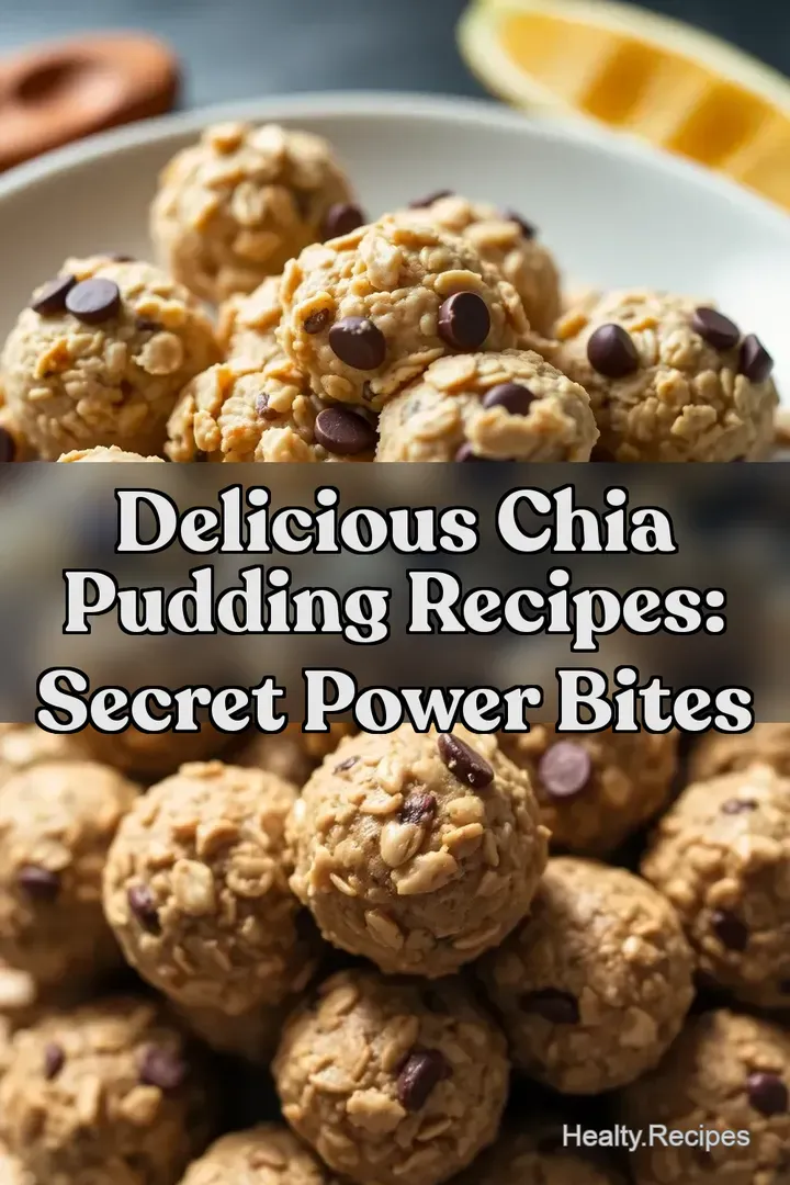 Delicious Chia Pudding Recipes: Secret Power Bites : PIN FOR LATER Delicious Chia Pudding Recipes: Secret Power Bites