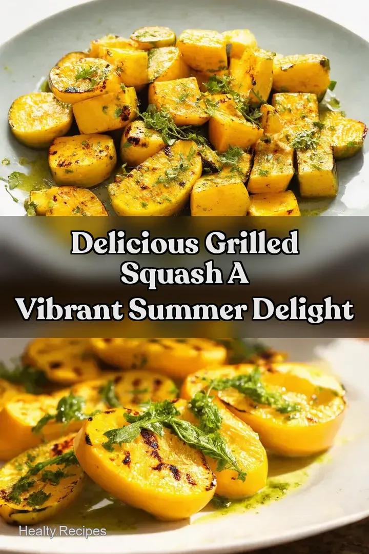 Delicious Grilled Squash A Vibrant Summer Delight : PIN FOR LATER Delicious Grilled Squash A Vibrant Summer Delight