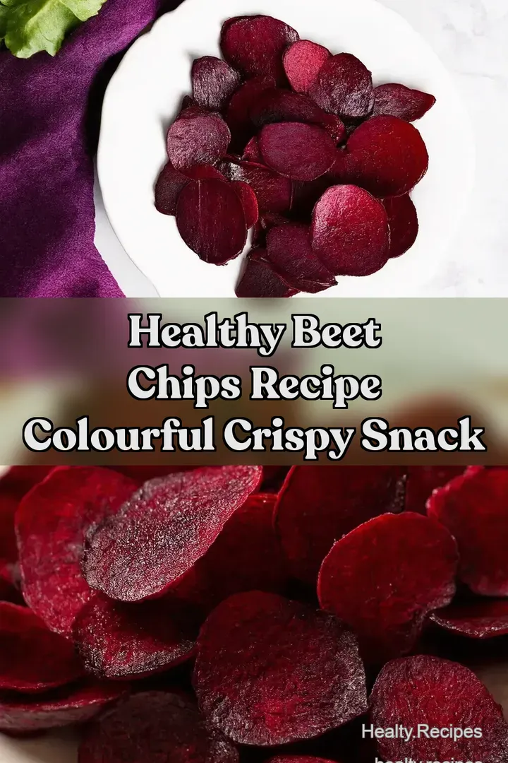 Healthy Beet Chips Recipe Colourful Crispy Snack : PIN FOR LATER Healthy Beet Chips Recipe Colourful Crispy Snack
