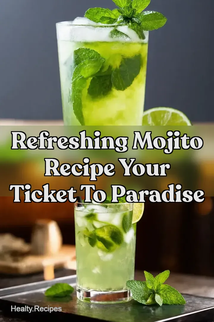 Refreshing Mojito Recipe Your Ticket To Paradise