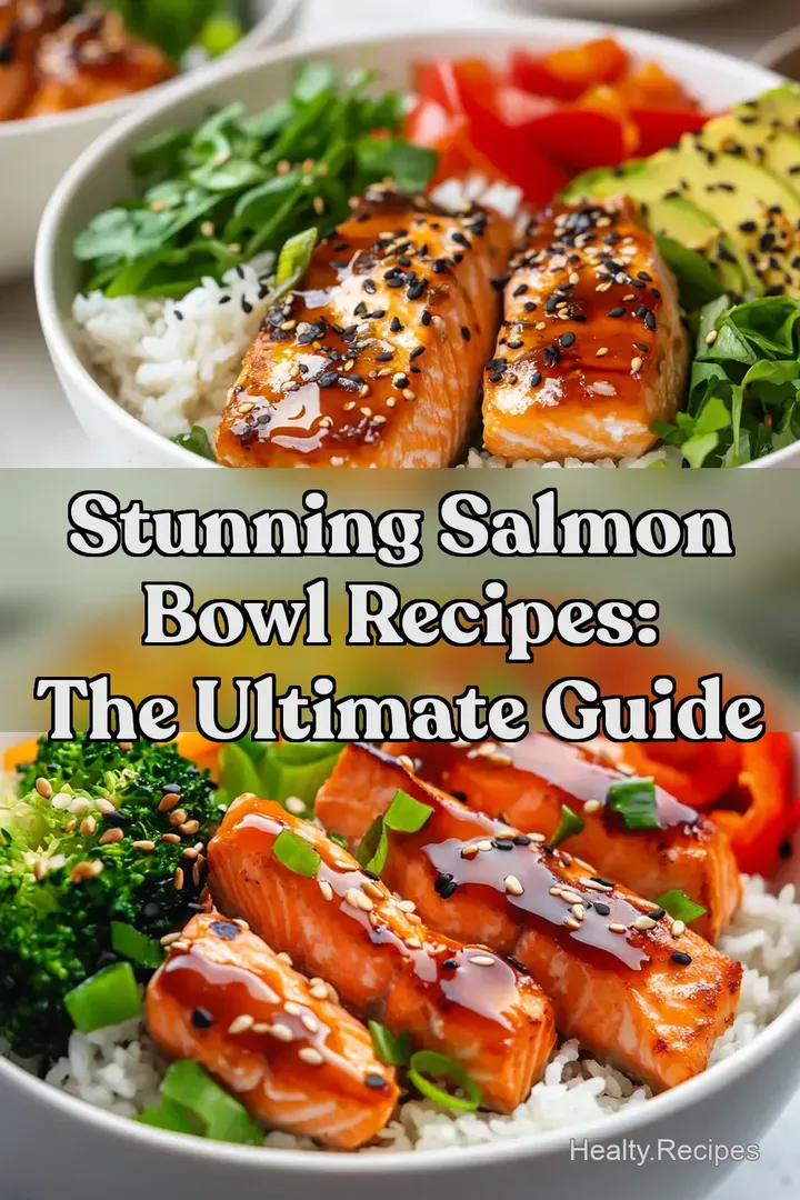 Stunning Salmon Bowl Recipes: The Ultimate Guide : PIN FOR LATER Stunning Salmon Bowl Recipes: The Ultimate Guide