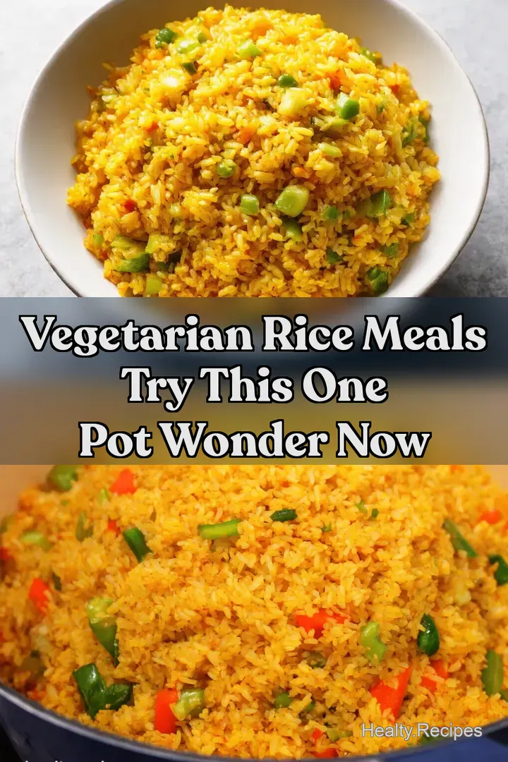 Vegetarian Rice Meals Try This One Pot Wonder Now : PIN FOR LATER Vegetarian Rice Meals Try This One Pot Wonder Now