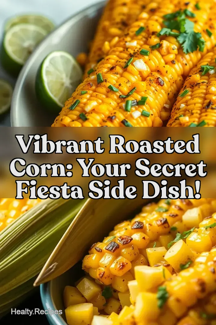 Vibrant Roasted Corn: Your Secret Fiesta Side Dish!