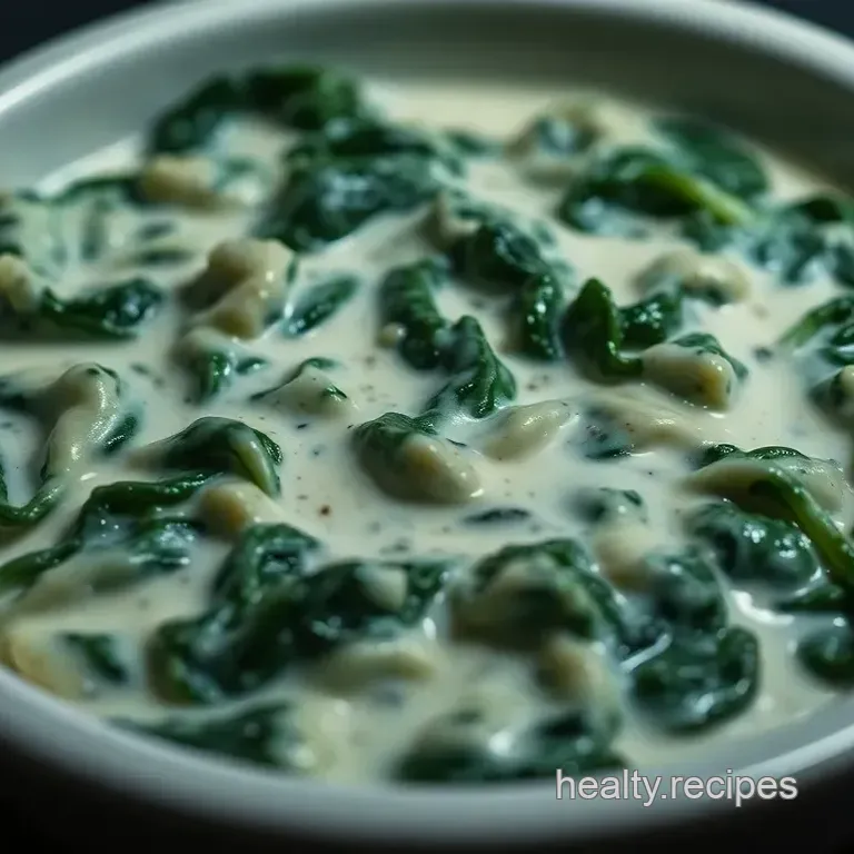 3 Ingredient Creamed Spinach: A Simple & Savory Delight