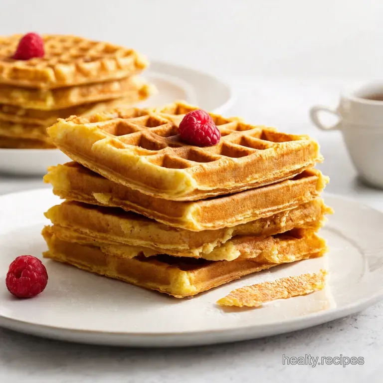 3Ingredient Protein Power Waffles The Lazy Chefs Dream