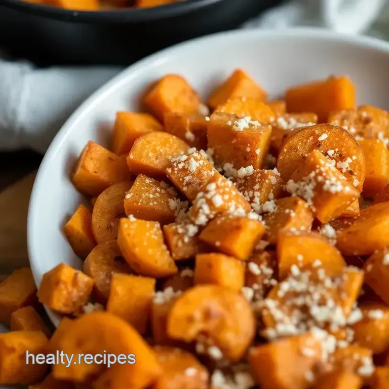 Air Fried Butternut Squash: Crunchy Sweet and Delightfully Healthy presentation