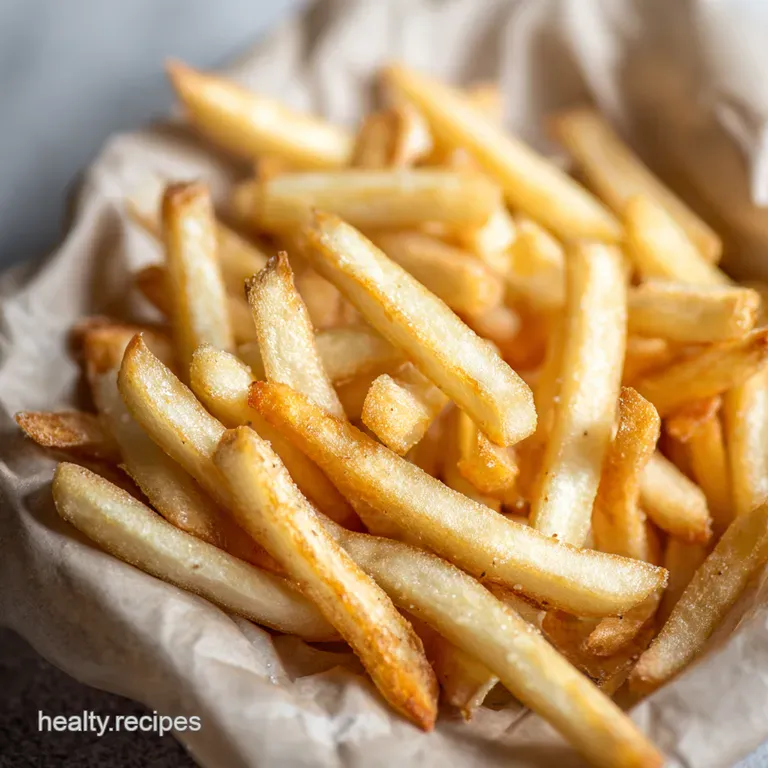 Air Fryer Frozen French Fries: Golden Crispy Perfection!