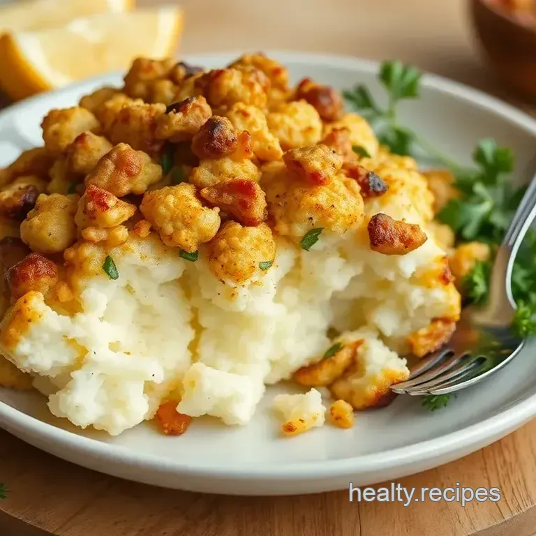 Sautéed Cauliflower Stuffing Delight