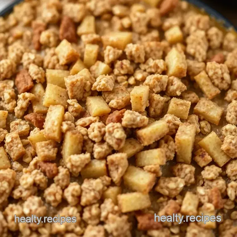 Apple Cinnamon Baked Oatmeal Bliss presentation