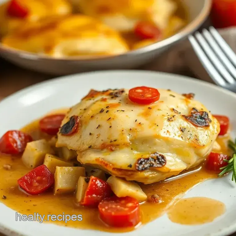Bake Artichoke Chicken with Salami Delight