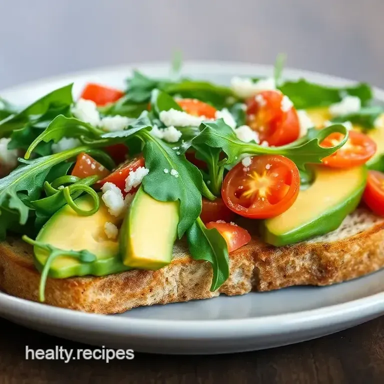 Arugula Avocado Toast
