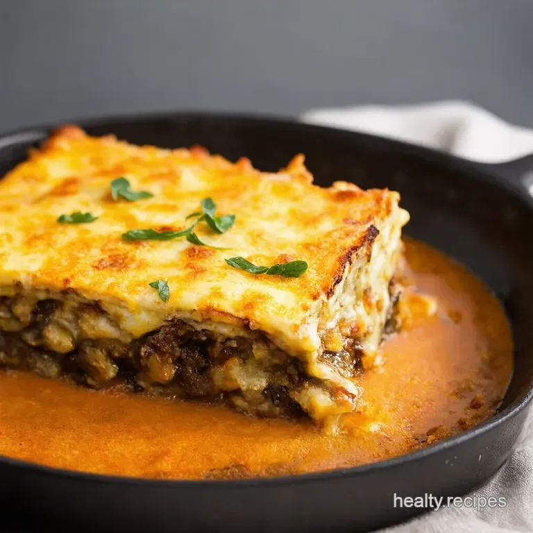 Authentic Homemade Moussaka