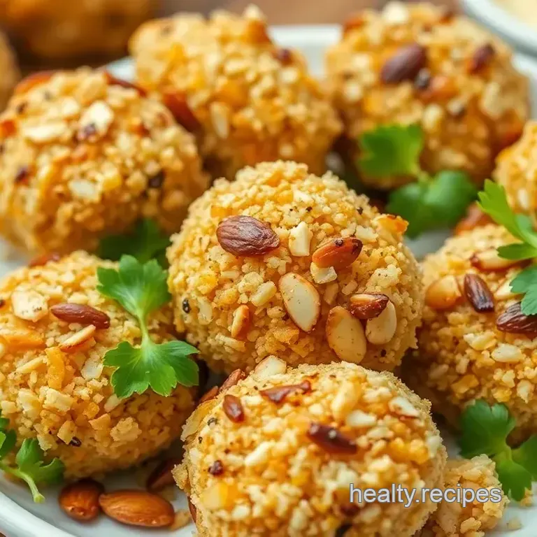 Almond-Crusted Asian Chicken Bites with Dipping Sauce