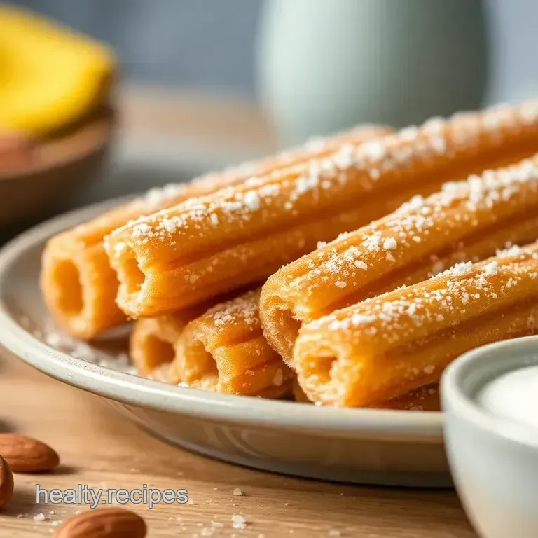 Churros with a Healthier Twist for Diabetics