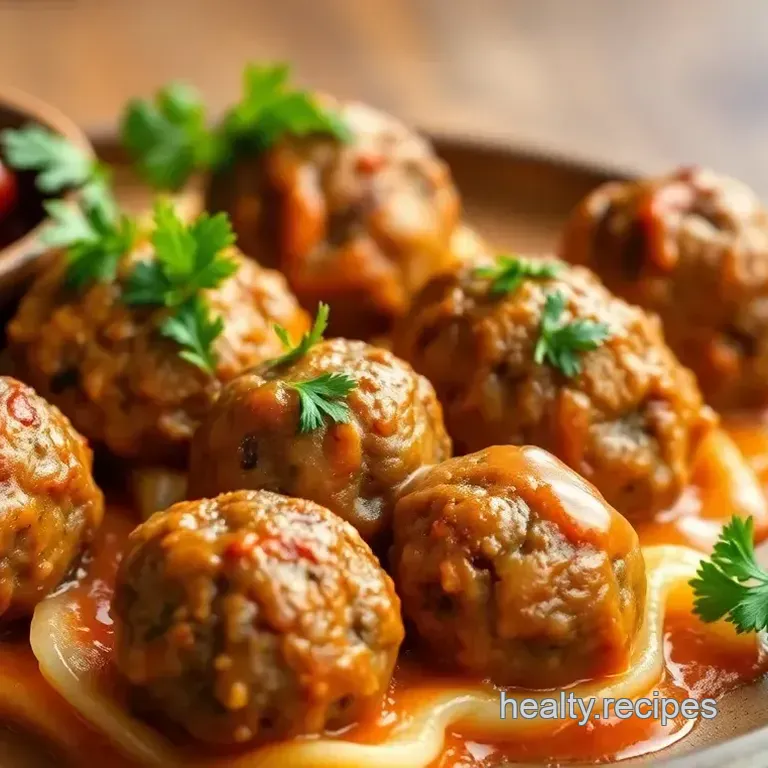 Baked Meatballs - Juicy & Gluten-Free